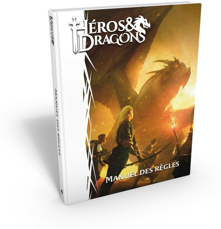 Héros & Dragons: Manuel des Règles Cover 3d