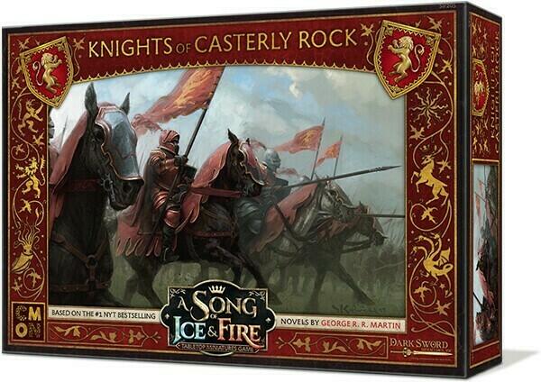 Le Trône de Fer: Le Jeu de Figurines - Chevaliers de Castral Roc Cover 3d