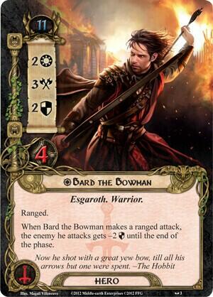 Le Seigneur des Anneaux: Le Jeu de Cartes - Le Hobbit - Au Seuil de la Porte Carte