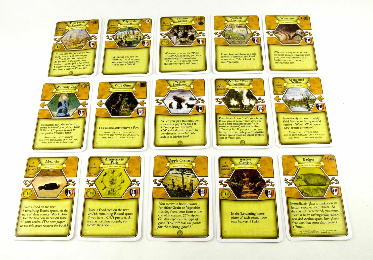 Agricola: France Cartes