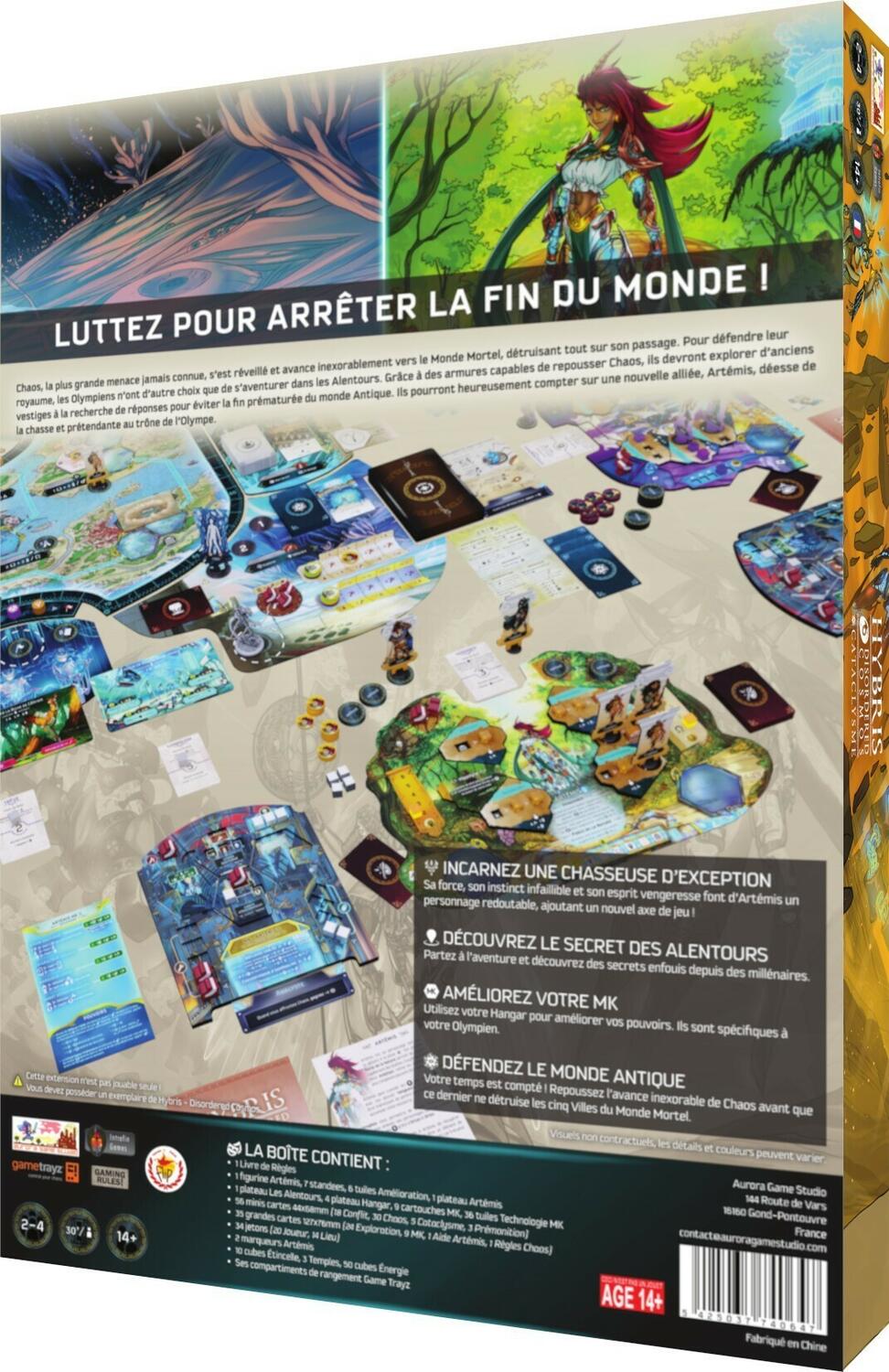 Hybris: Disordered Cosmos - Cataclysme Back 3d