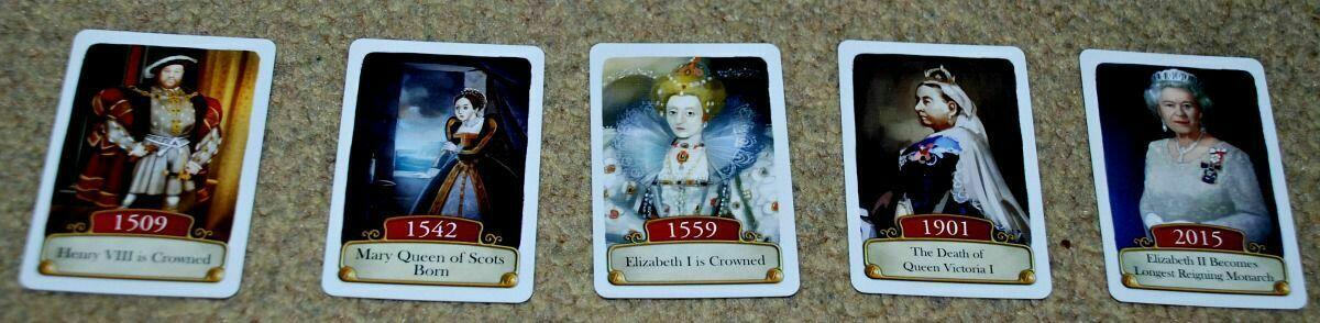 Timeline: British History Cartes