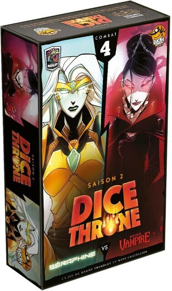 Dice Throne: Saison 2 - Séraphine vs Reine Vampire Cover 3d
