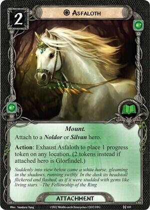 Le Seigneur des Anneaux: Le Jeu de Cartes - Fondations de Pierre Carte