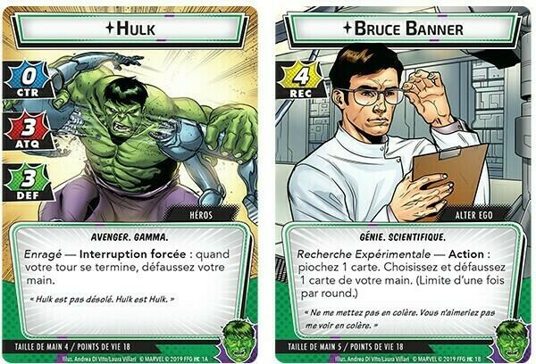 Marvel Champions: Le Jeu de Cartes - Hulk Cartes