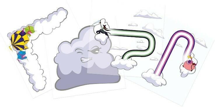 Les Chevaliers Arc-en-Ciel Eclate