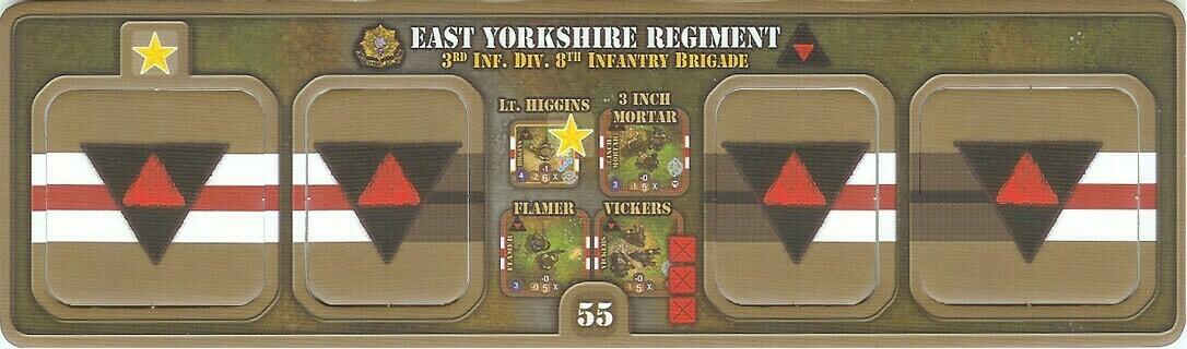 Heroes of Normandie: British Platoon Tuile