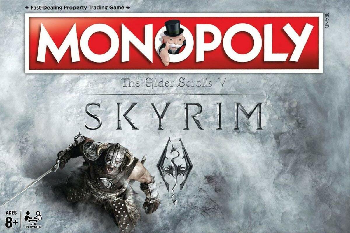 Monopoly: The Elder Scrolls V - Skyrim Cover
