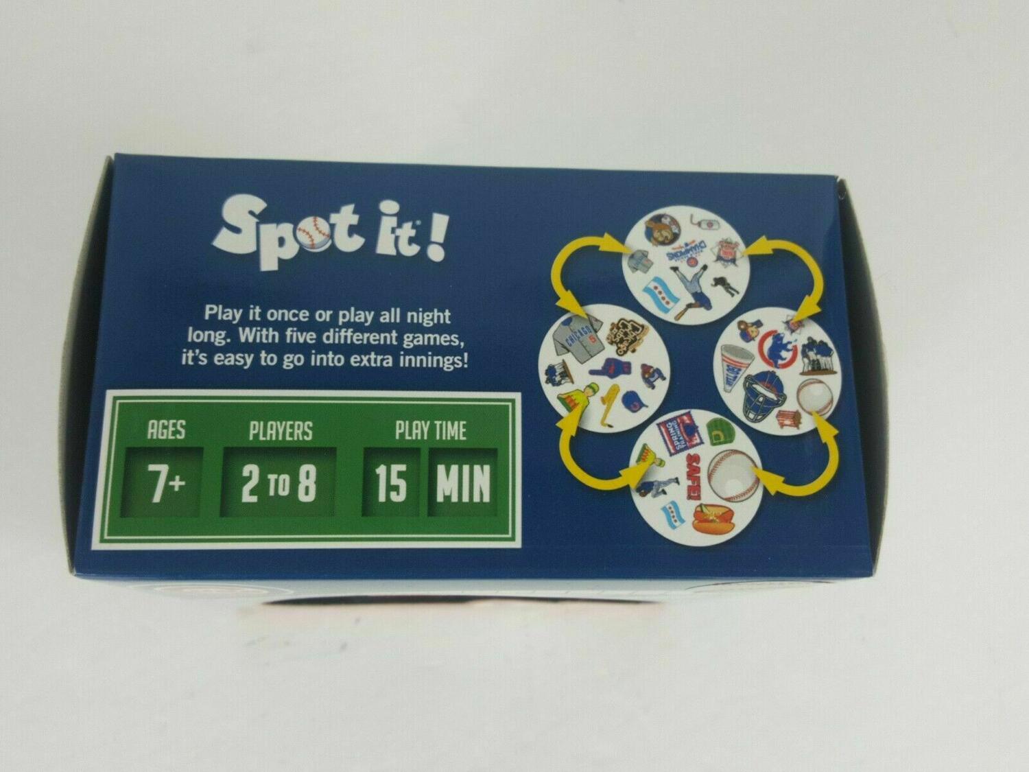 Spot it! Chicago Cubs Edition Back