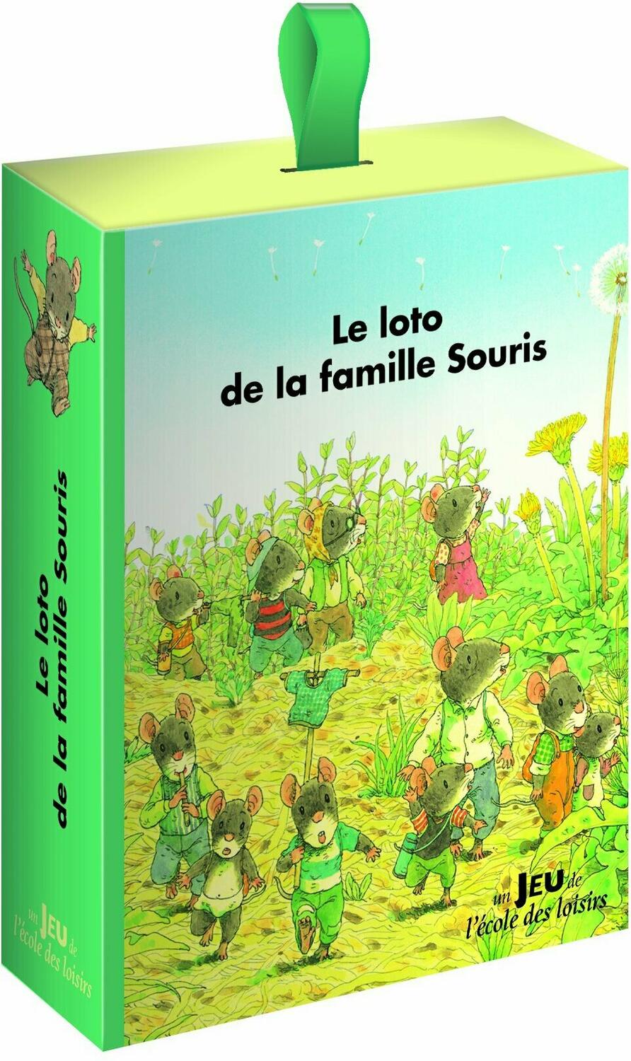 Le Loto de la Famille Souris Cover 3d
