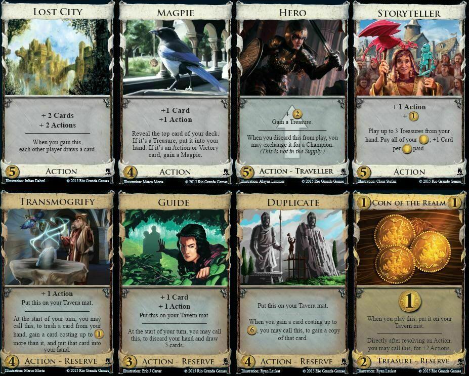 Dominion: Adventures Cards