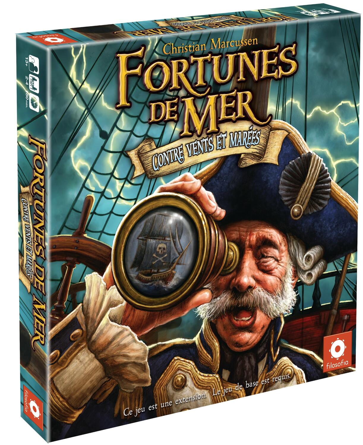 Fortunes de Mer: Contre Vents et Marées Cover 3d