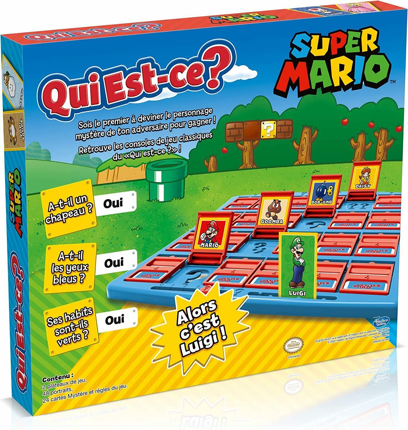 Qui Est-Ce ? Super Mario Back 3d