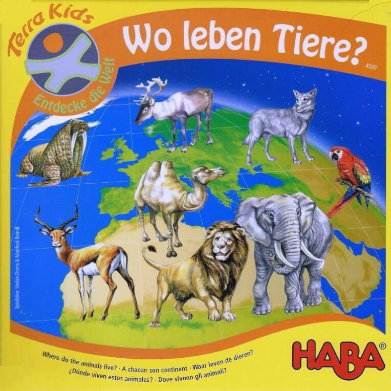 Terra Kids: Wo Leben Tiere? Cover