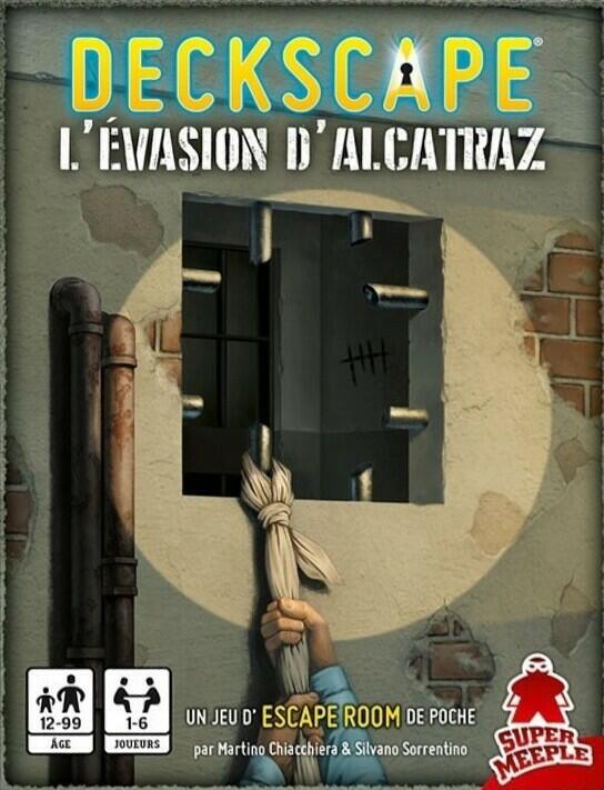 Deckscape: L'Évasion d'Alcatraz Cover