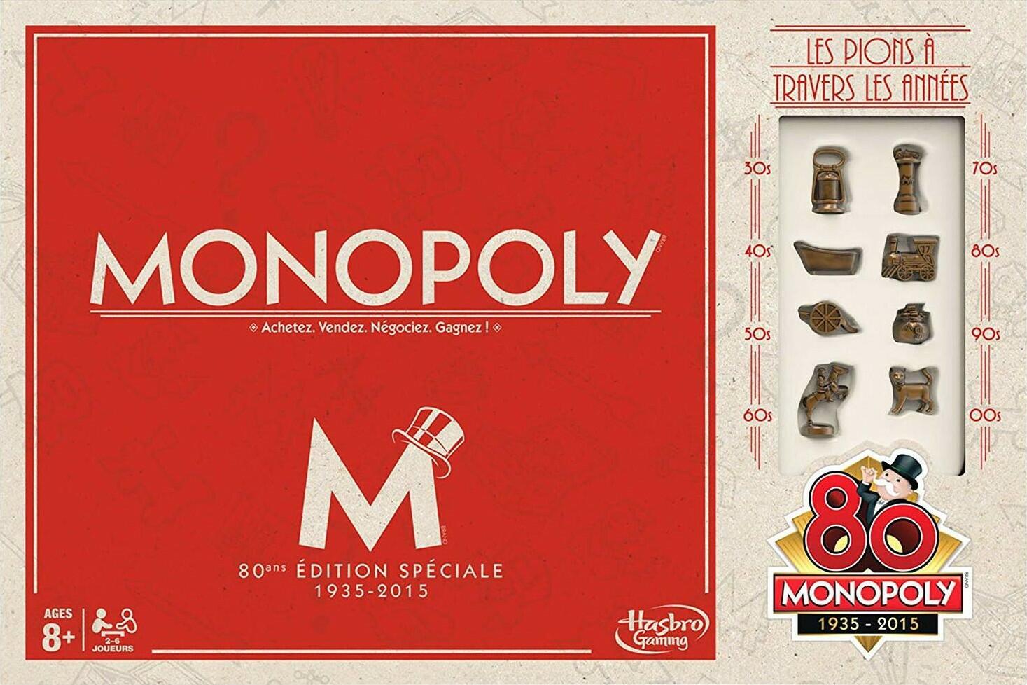 Monopoly: 80 ans Édition Spécial 1935-2015 Cover