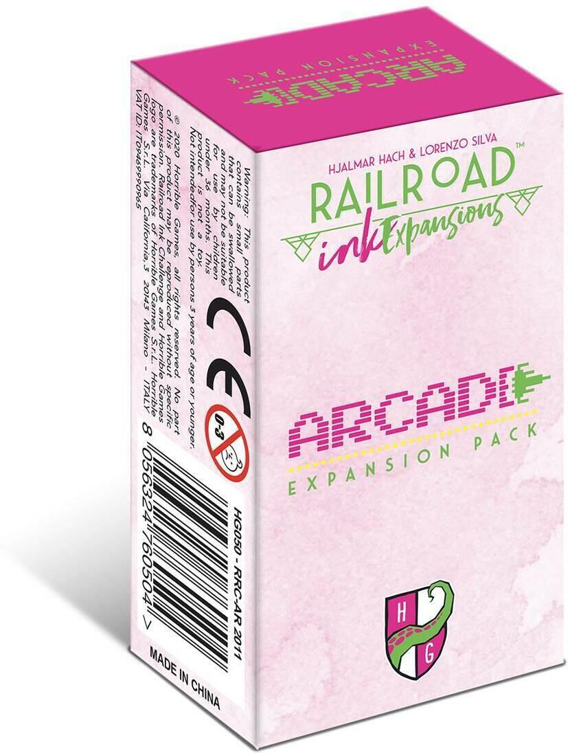 Railroad Ink: Arcade Cover 3d