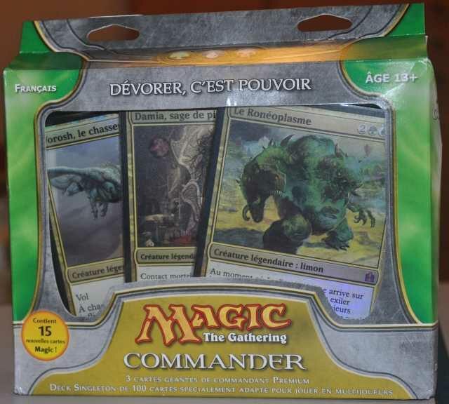 Magic: The Gathering - Commander - Dévorer, C'est Pouvoir Cover 3d