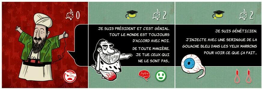 La Petite Mort: Les Grands Méchants Cartes