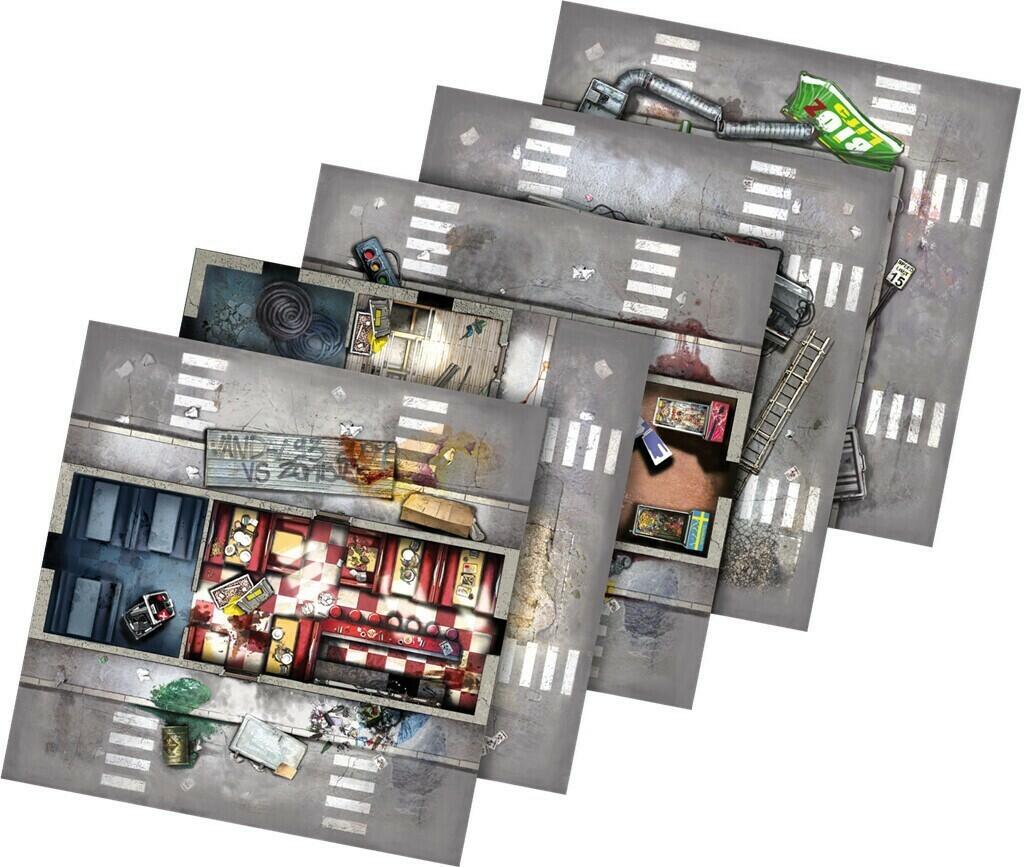 Zombicide: 2nd Édition - Tiles Set Tuiles