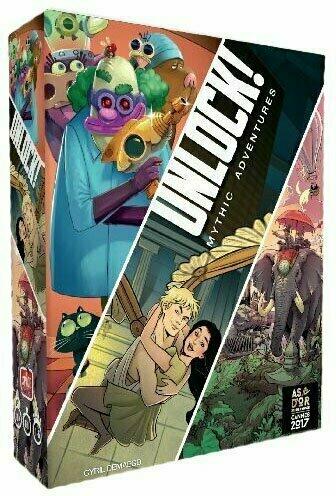 Unlock ! Mythic Adventures Cover 3d