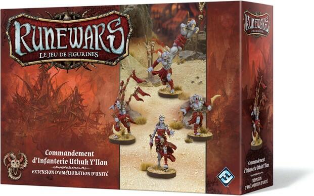 Runewars: Le Jeu de Figurines - Commandement d’Infanterie Uthuk Y’llan Cover 3d