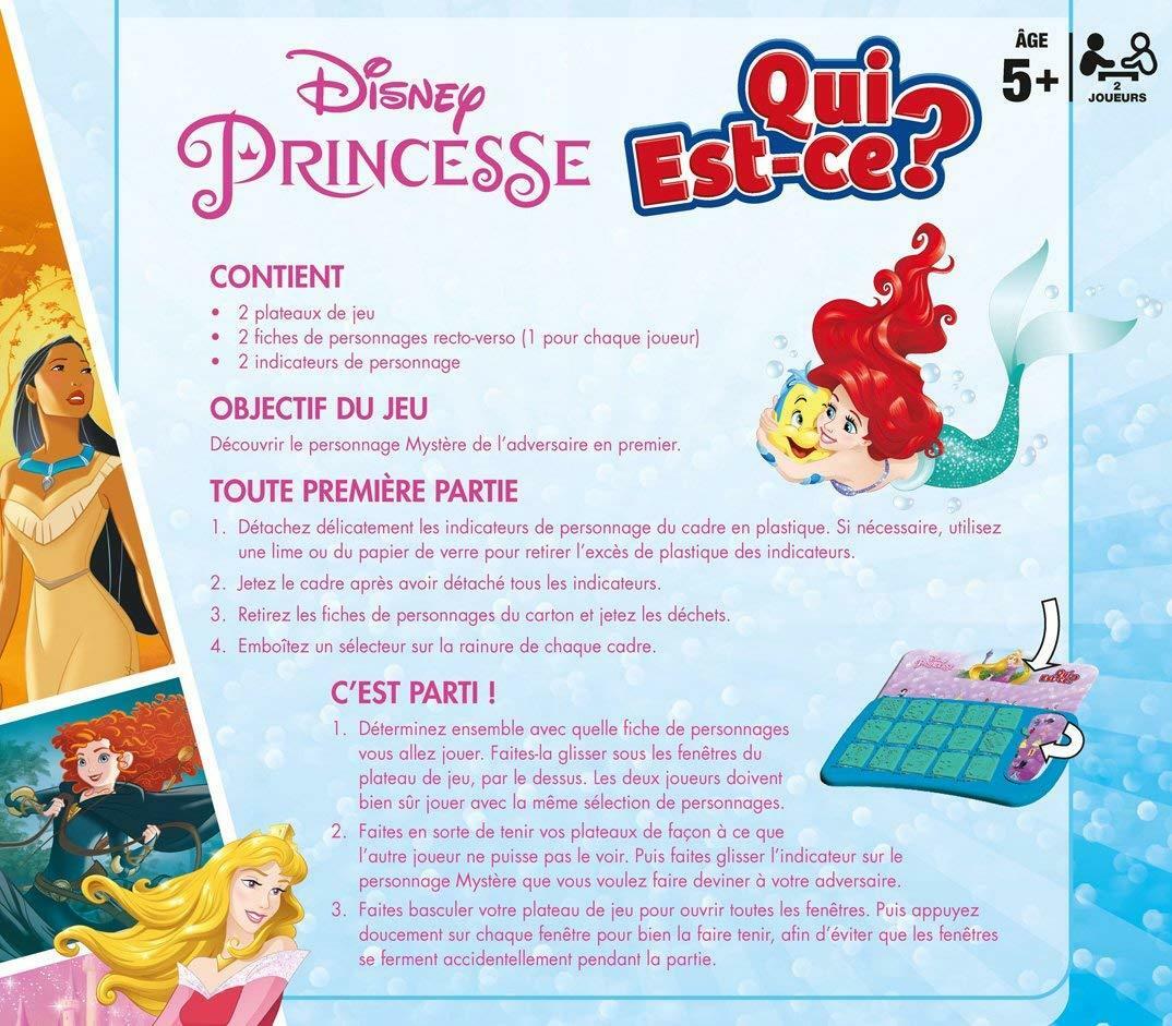Qui Est-Ce ? Disney Princesse Back