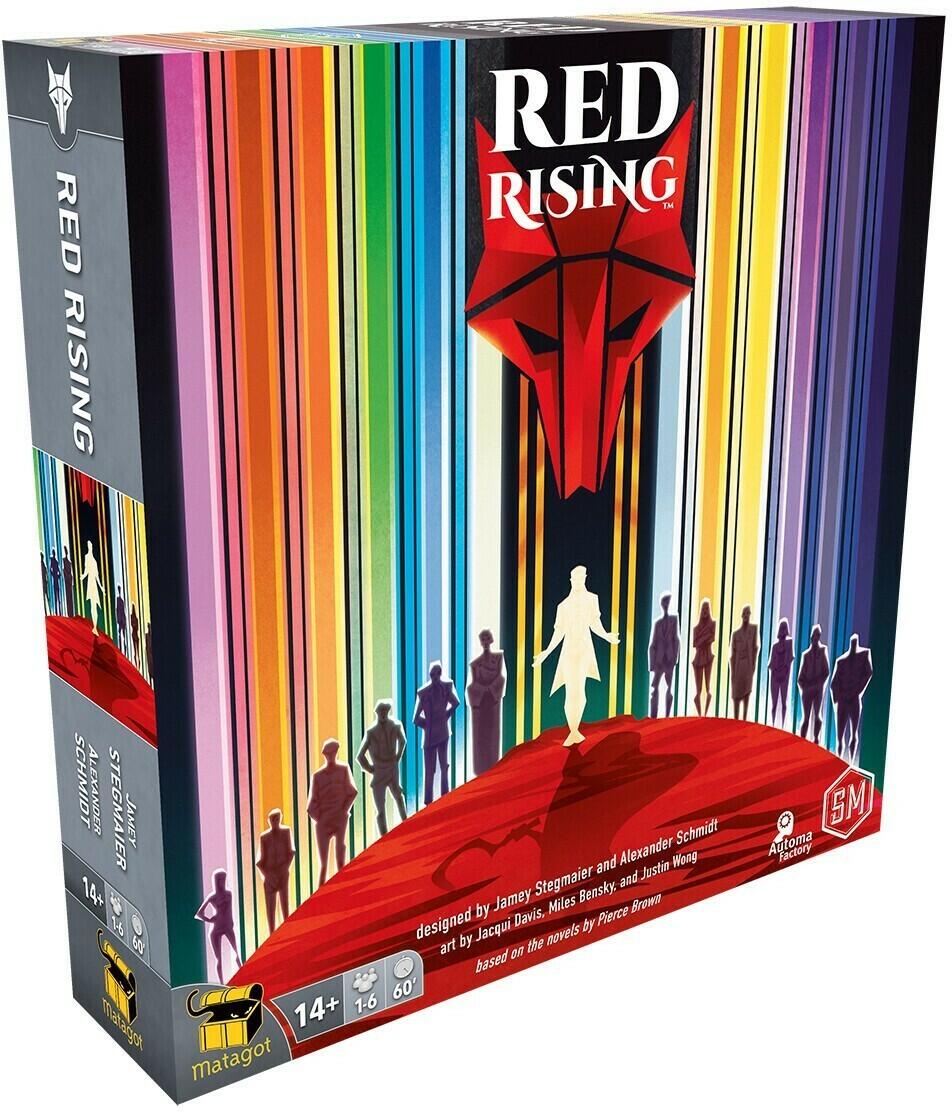 Red Rising Cover 3d