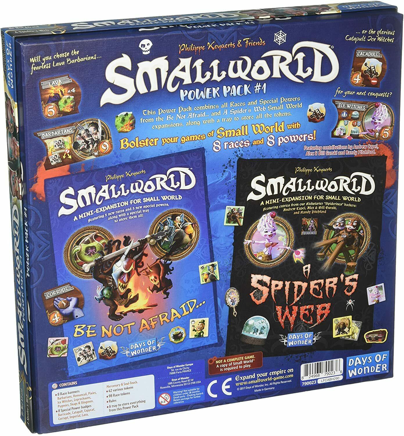 Small World: Power Pack 1 English Back 3d