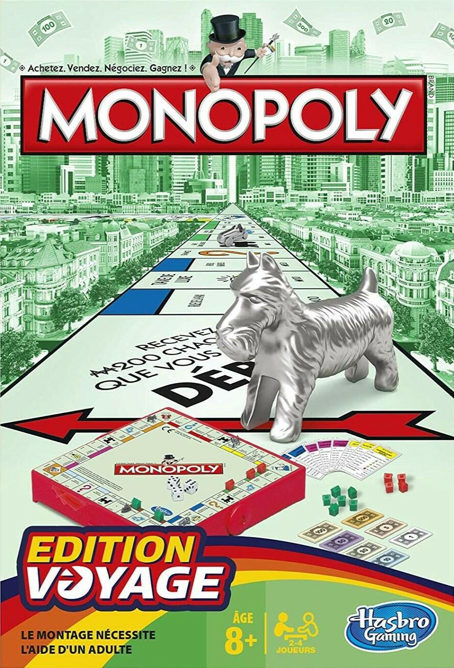 Monopoly: Édition Voyage Cover