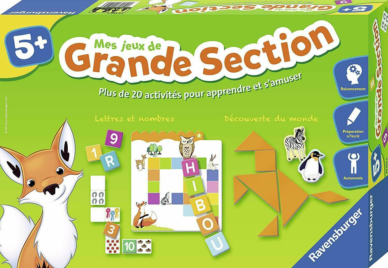 Mes Jeux De Grande Section Cover 3d