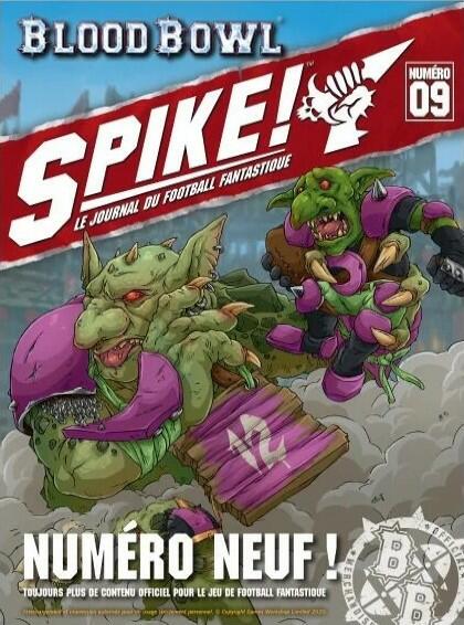 Blood Bowl: Le Jeu de Football Fantastique - Spike ! Numéro Neuf ! Cover