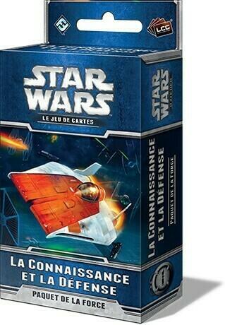 Star Wars: Le Jeu de Cartes - La Connaissance et la Défense Cover 3d