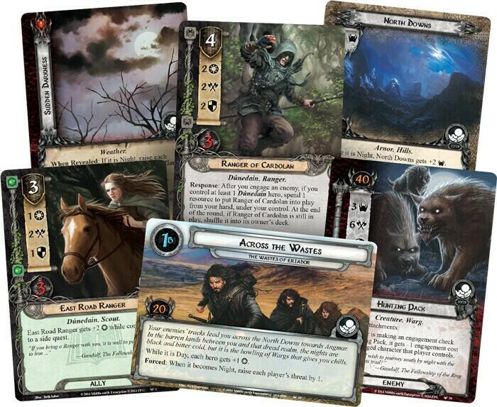 Le Seigneur des Anneaux: Le Jeu de Cartes - Les Désolations d'Eriador Cartes