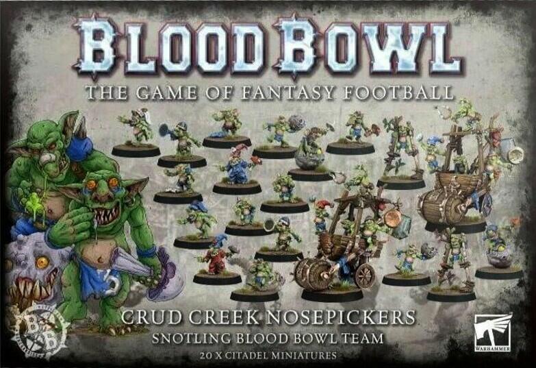 Blood Bowl: The Game of Fantasy Football - Crud Creek Nosepickers Cover