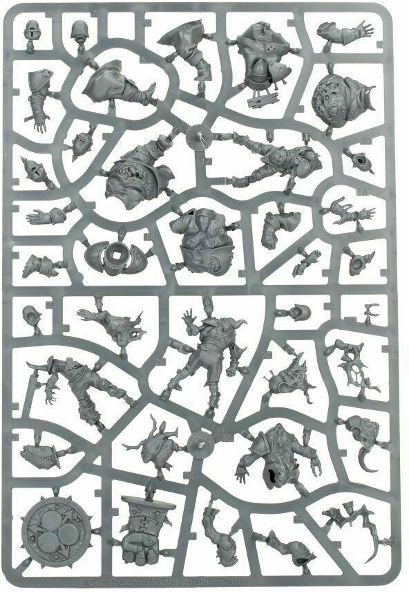 Blood Bowl: The Game of Fantasy Football - Nurgle's Rotters Eclate