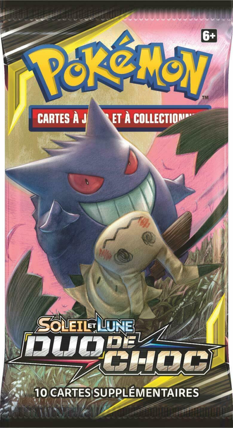 Pokémon Soleil et Lune: Duo de Choc - Booster Cover