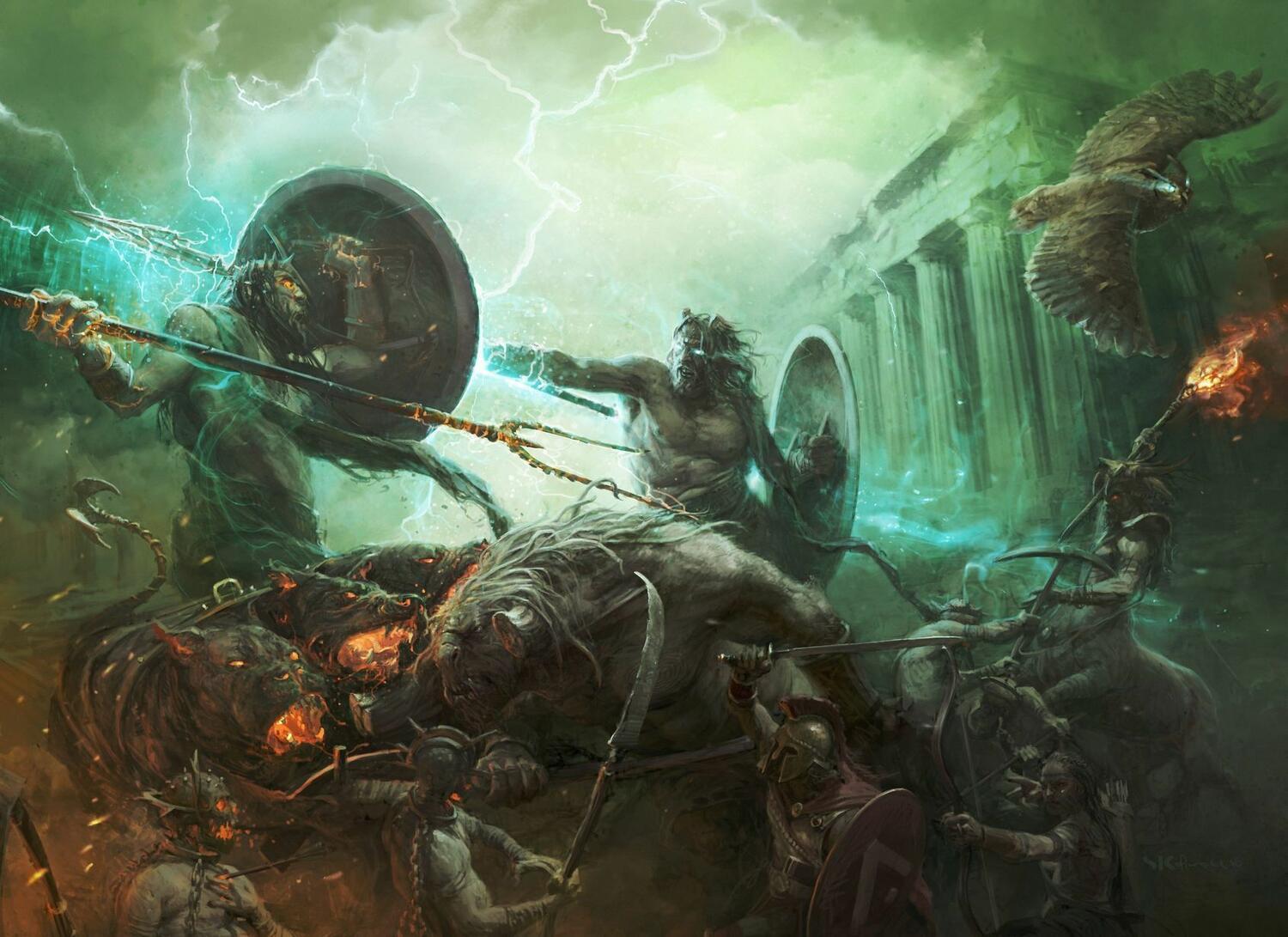 Mythic Battles: Pantheon Artwork