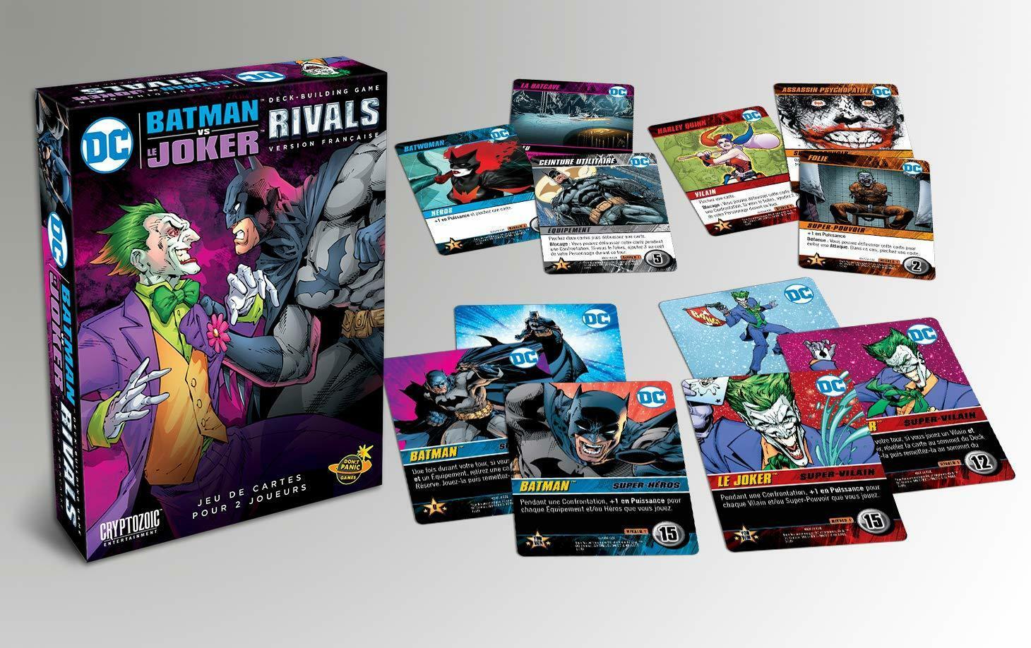 DC Comics: Deck-Building Game - Rivals - Batman vs Joker Eclate