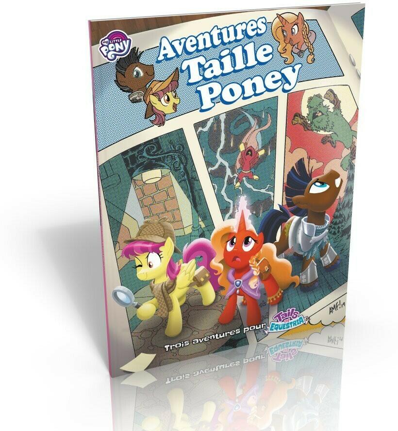 Tails of Equestria: Le Jeu d'Aventure - Aventures Taille Poney Cover 3d