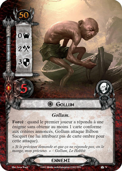 Le Seigneur des Anneaux: Le Jeu de Cartes - Le Hobbit - Par Monts et par Souterrains Carte