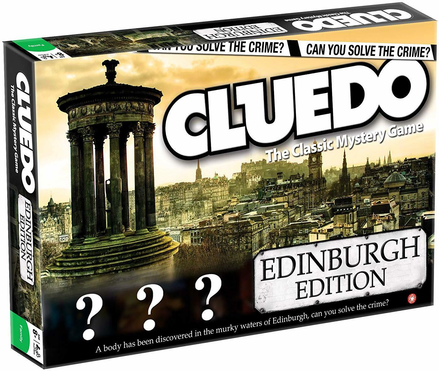 Cluedo: Edinburgh Edition Cover 3d