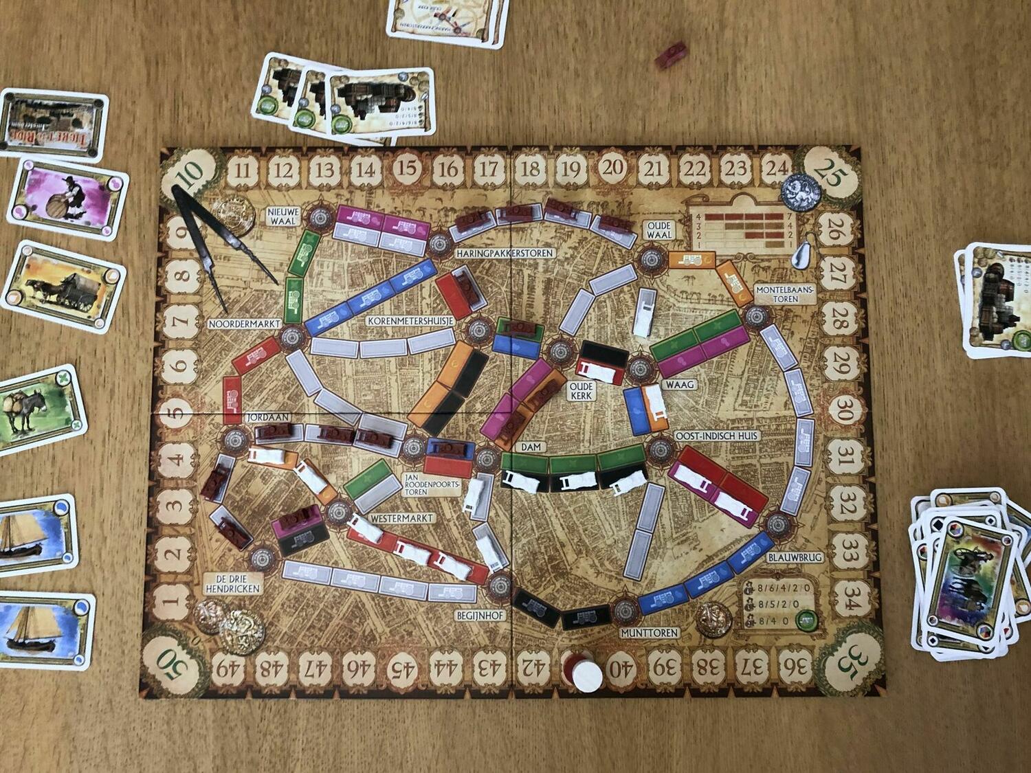 Les Aventuriers du Rail: Amsterdam Eclate