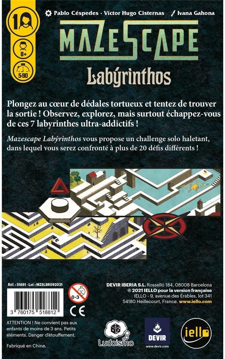 Mazescape: Labyrinthos Back