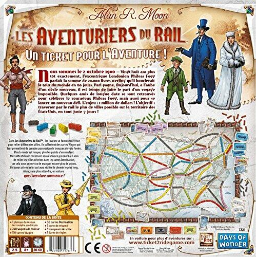 Les Aventuriers du Rail Back