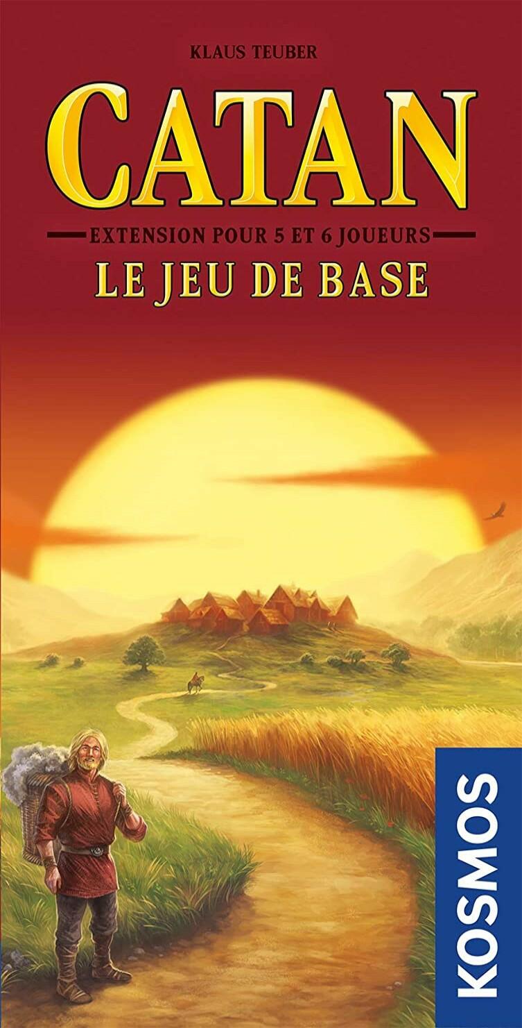 Catan: Le Jeu de Base - 5 et 6 Joueurs Kosmos Cover