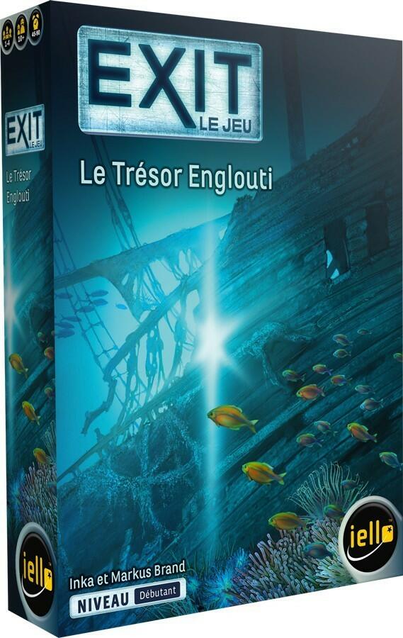 EXIT: Le Jeu - Le Trésor Englouti Cover 3d