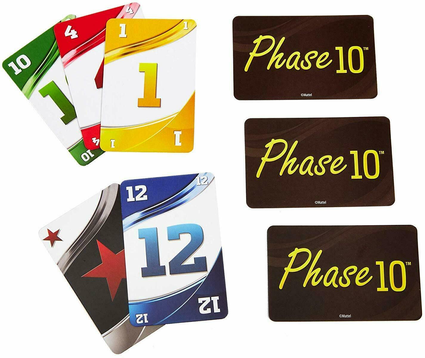 Phase 10 Cartes