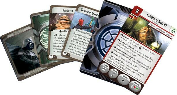 Star Wars: Assaut sur l'Empire - Jabba le Hutt Cartes