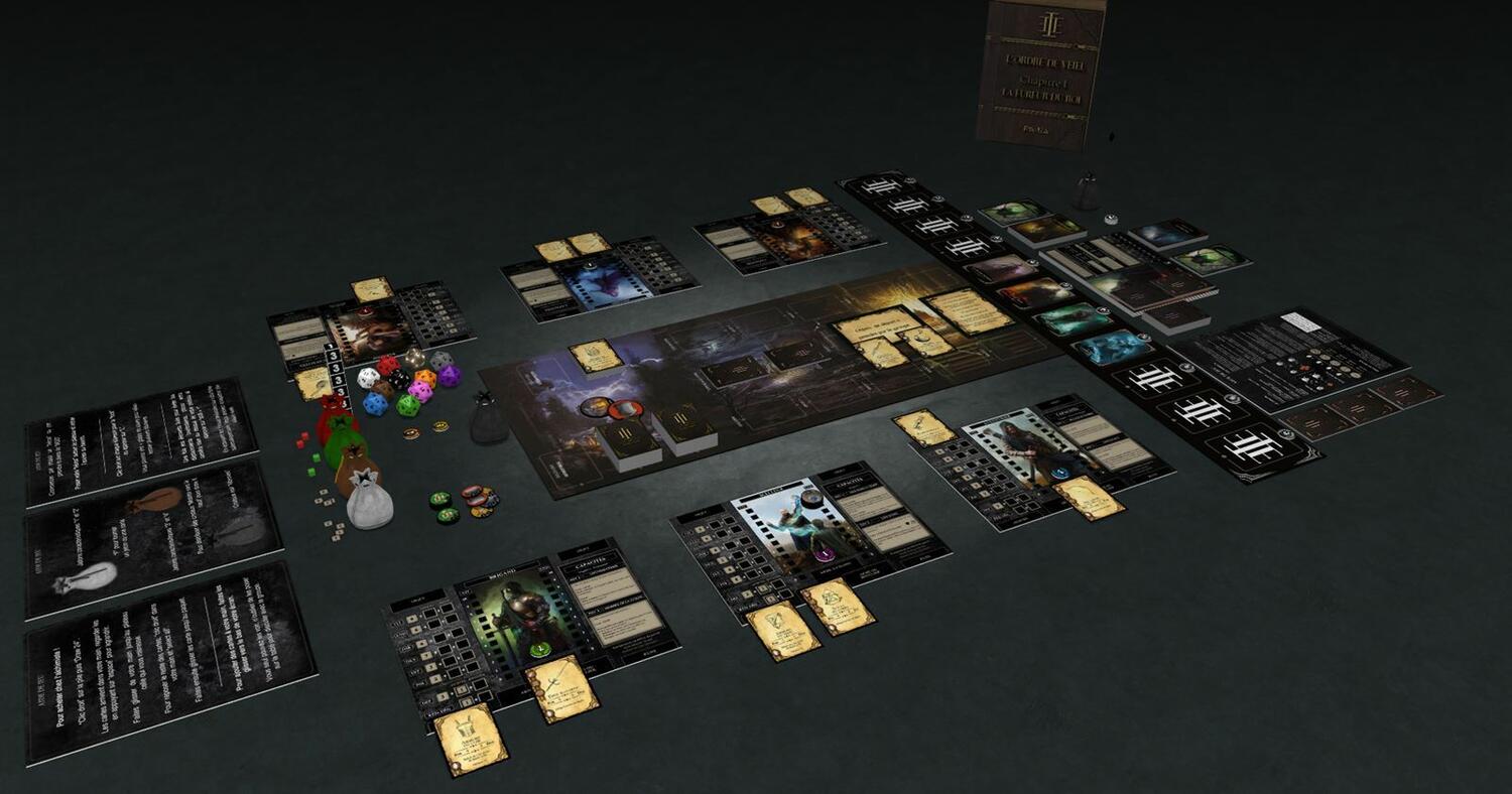 L'Ordre de Veiel: Chapitre 1 - La Fureur du Roi Eclate